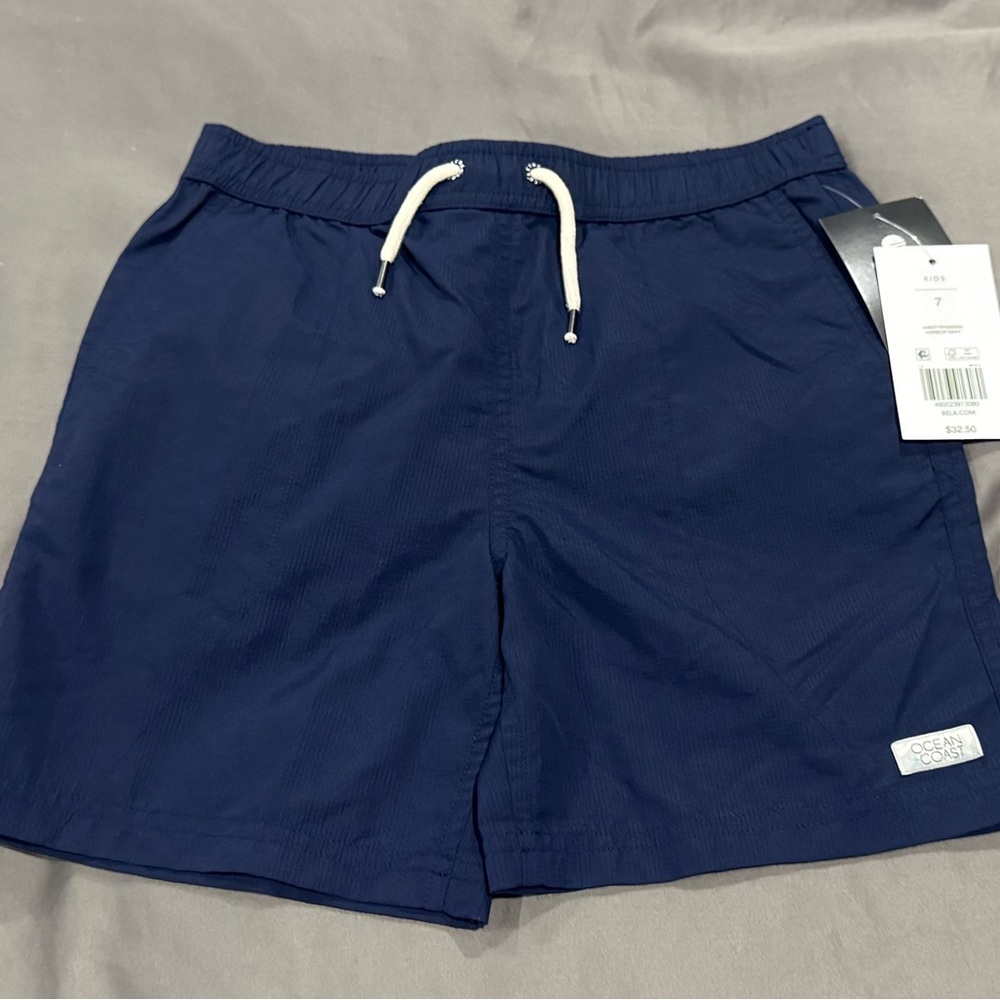 Ocean + Coast boys navy shorts
